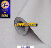 برچسب کابینت طرح چوب سفید رگه توسی کد ۶۲۳۱ عرض ۶۰
