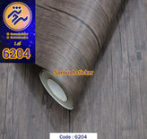 برچسب کابینت طرح چوب قهوه ای کد ۶۲۰۴ عرض ۶۰